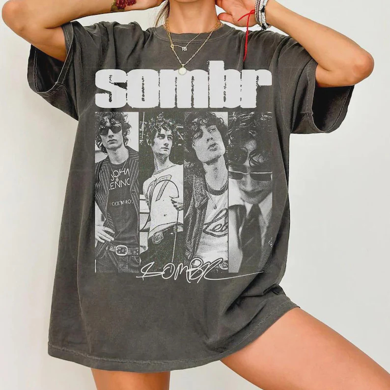 Vintage Fashion Stores - เรโทร ซอมเบอร์ มิวสิคเสื้อยืดวินเทจของขวัญสำหรับสตรีและผู้ชายเสื้อยืดแขนสั้น Y2k เสื้อผ้าฝ้ายฮาราจูกุลำลองสตรีทแวร์ท็อปส์