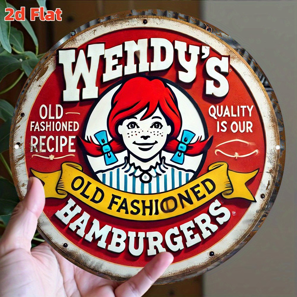 ป้ายโลหะทรงกลมลายวินเทจ Wendy' - Vintage Fashion Hamburg บทวิจารณ์และราคา