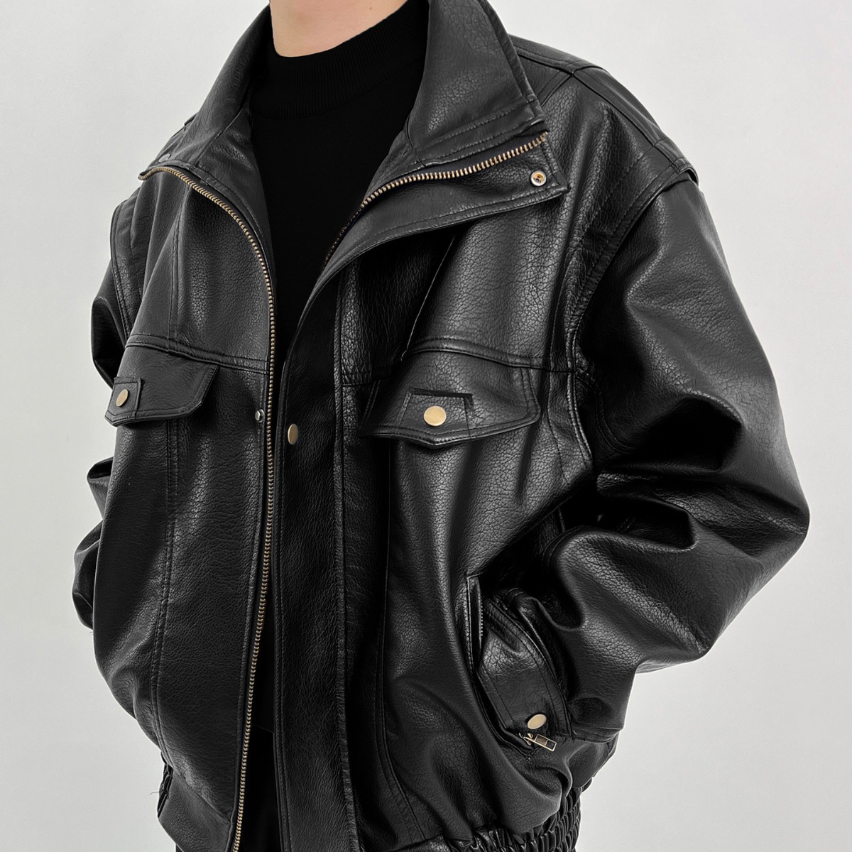 เสื้อแจ็คเก็ตนักขี่มอเตอร์ไซค์ - Vintage Windbreaker Nylon บทวิจารณ์และราคา