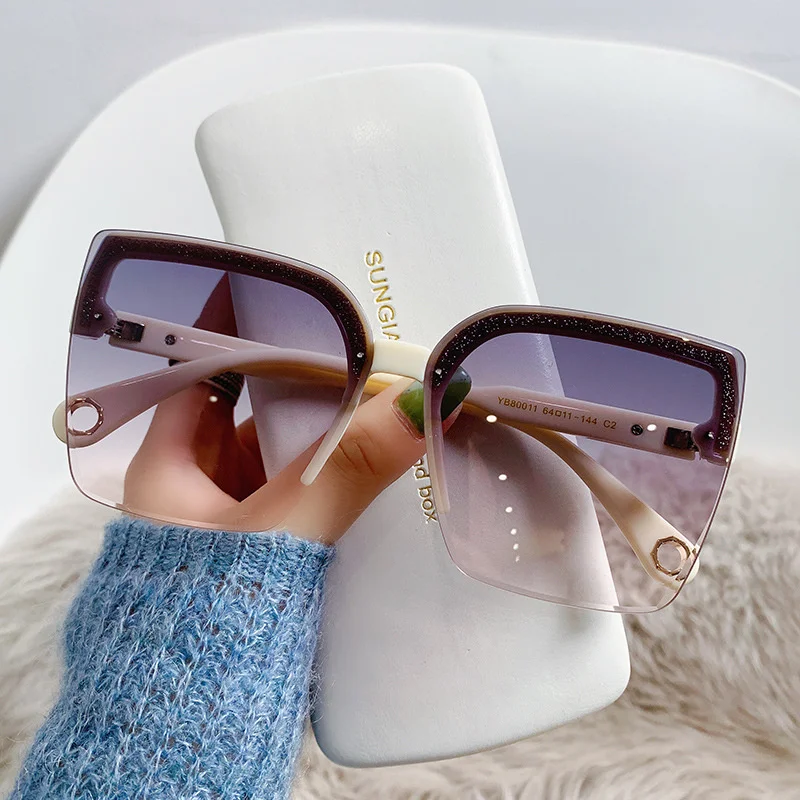 แว่นกันแดดทรงใหญ่สำหรับชายหญิง - Vintage Fashion Enthusiasts บทวิจารณ์และราคา