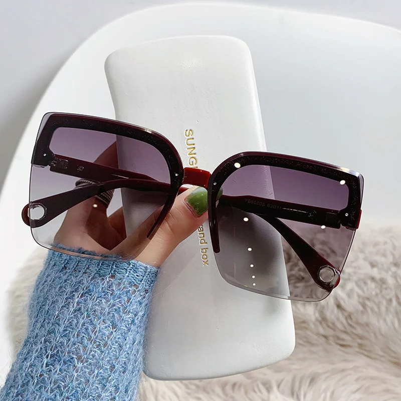 แว่นกันแดดทรงใหญ่สำหรับชายหญิง - Vintage Fashion Enthusiasts บทวิจารณ์และราคา