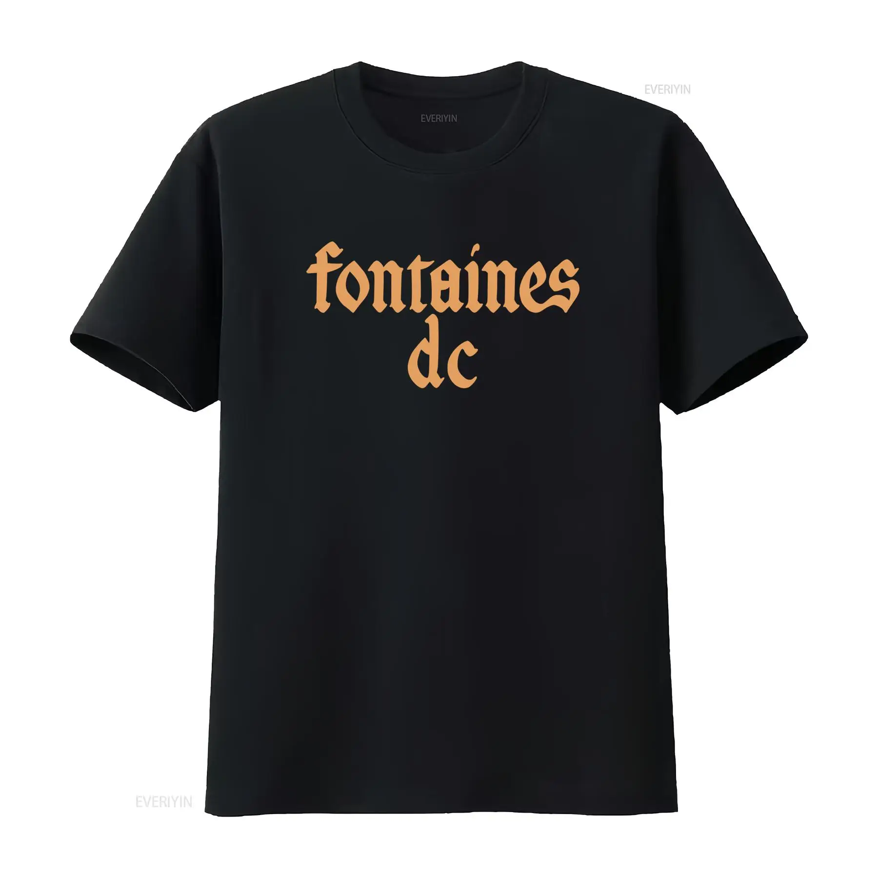 เสื้อยืดสีดำ Fontaines D C 'Go - Vintage Fashion Jersey บทวิจารณ์และราคา