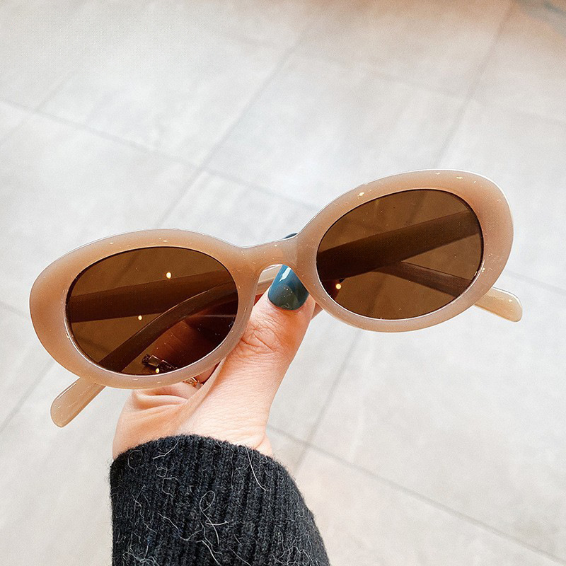 แว่นกันแดดทรงวงรีขนาดเล็กสไตล์ - Vintage Outdoor Fashion บทวิจารณ์และราคา