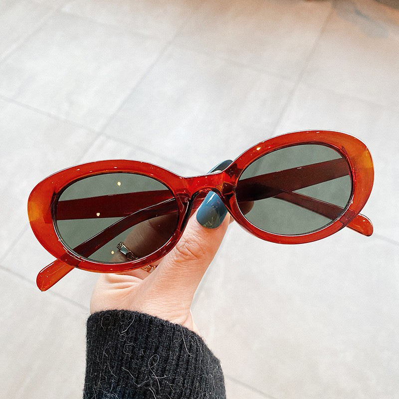 แว่นกันแดดทรงวงรีขนาดเล็กสไตล์ - Vintage Outdoor Fashion บทวิจารณ์และราคา
