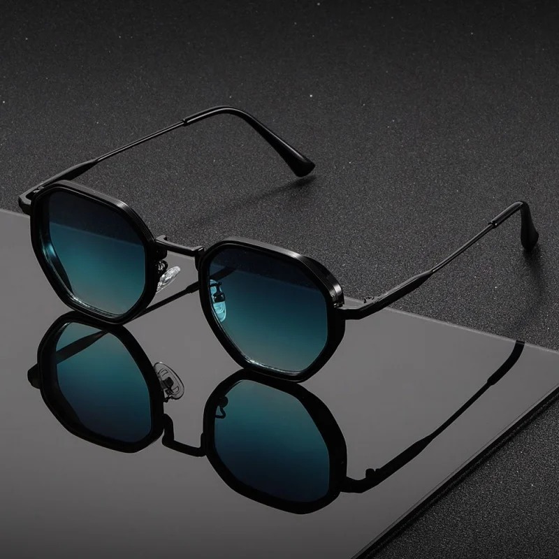 1 คู่ แว่นกันแดดแฟชั่นทรงกลมโล - Vintage Fashion Enthusiasts บทวิจารณ์และราคา