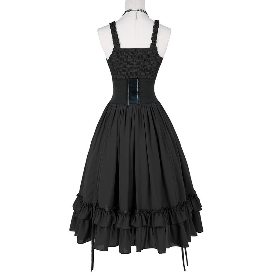 ชุดเดรสโกธิคผู้หญิง คอร์เซ็ทสี - Vintage Fashion Dresses บทวิจารณ์และราคา
