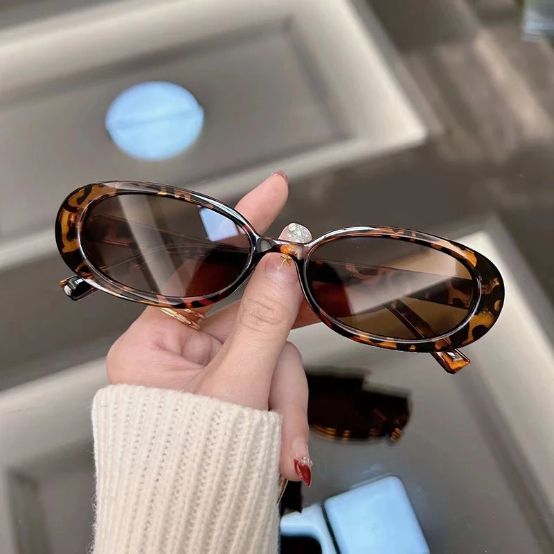 แว่นกันแดดทรงวงรีวินเทจใหม่สำห - Vintage Outdoor Fashion บทวิจารณ์และราคา