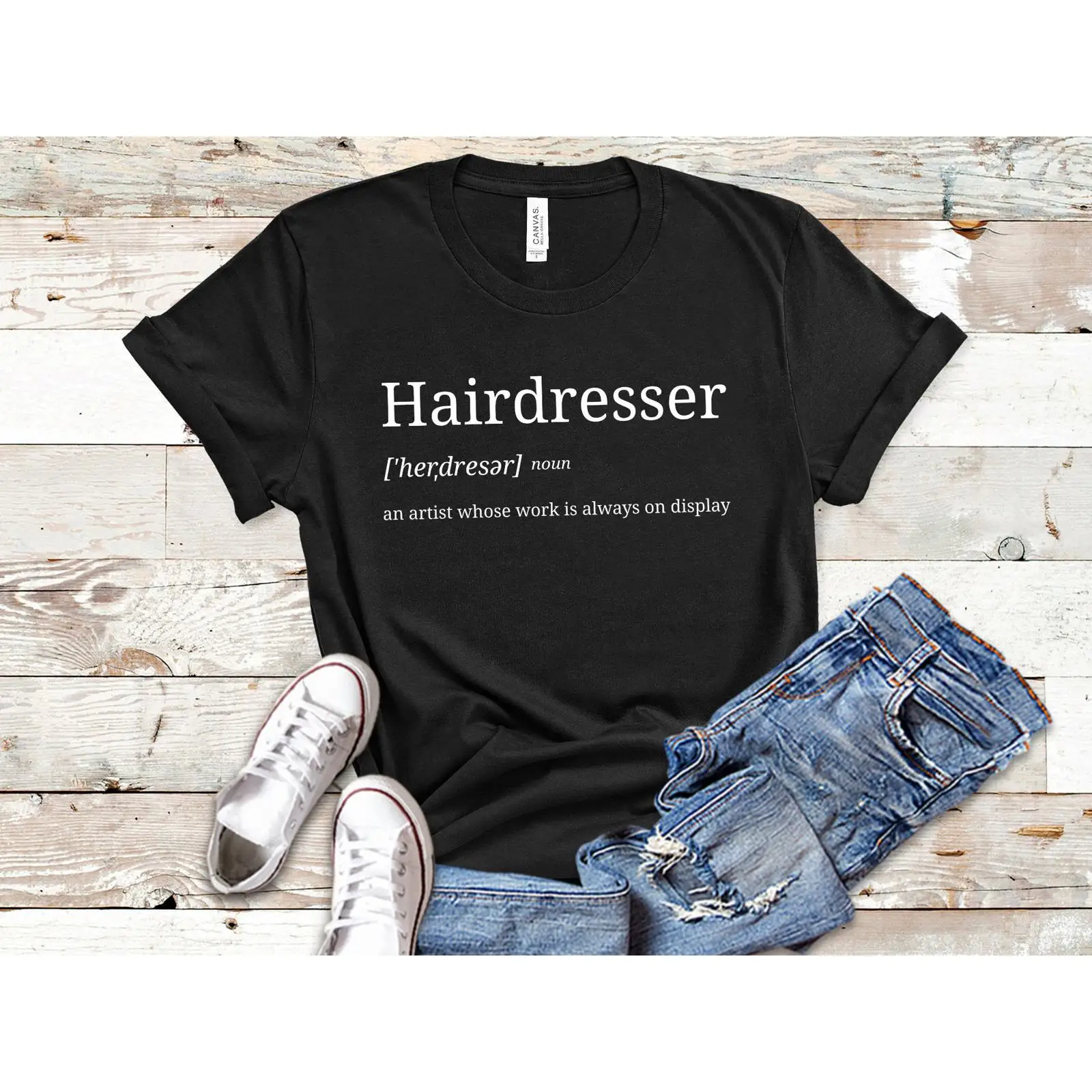 เสื้อยืดช่างทำผม ช่างทำผม ช่าง - Vintage Fashion Quotes บทวิจารณ์และราคา