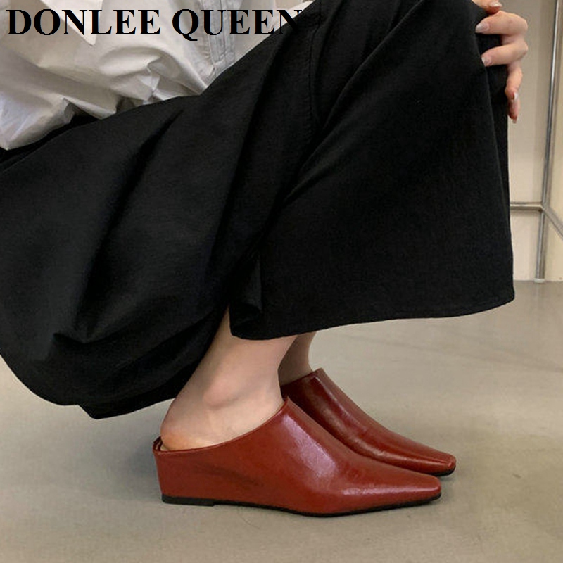 รองเท้าแตะส้นเตารีดแบบสวมสำหรั - Vintage Fashion Online บทวิจารณ์และราคา