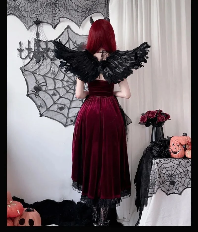 ชุดเจ้าสาวแวมไพร์สไตล์กอธิค วิ - Vintage Fashion Dresses บทวิจารณ์และราคา