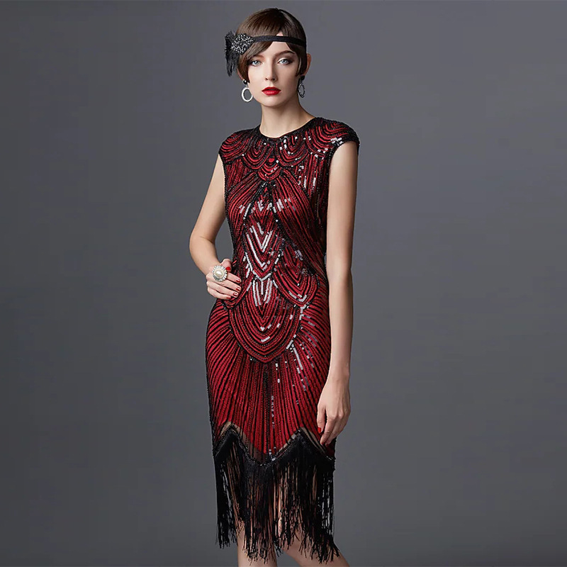 ชุดเดรสสไตล์แฟลปเปอร์ยุค 1920  - Vintage Fashion Dresses บทวิจารณ์และราคา