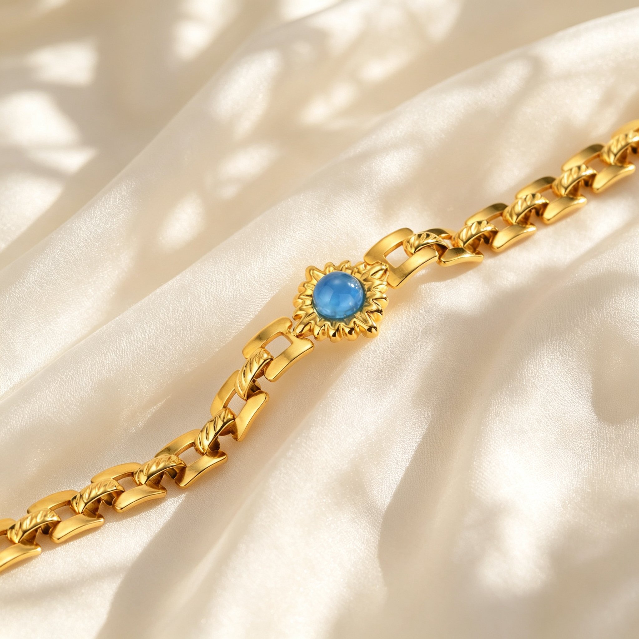 สร้อยข้อมือประดับจี้รูปดวงอาทิ - Vintage Fashion Online บทวิจารณ์และราคา