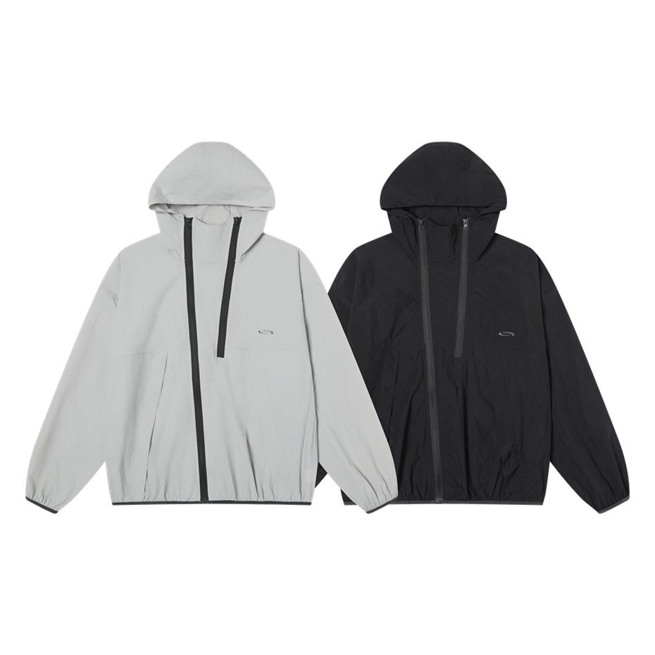 Vintage Hooded Windbreaker Men - Vintage Windbreaker Nylon บทวิจารณ์และราคา