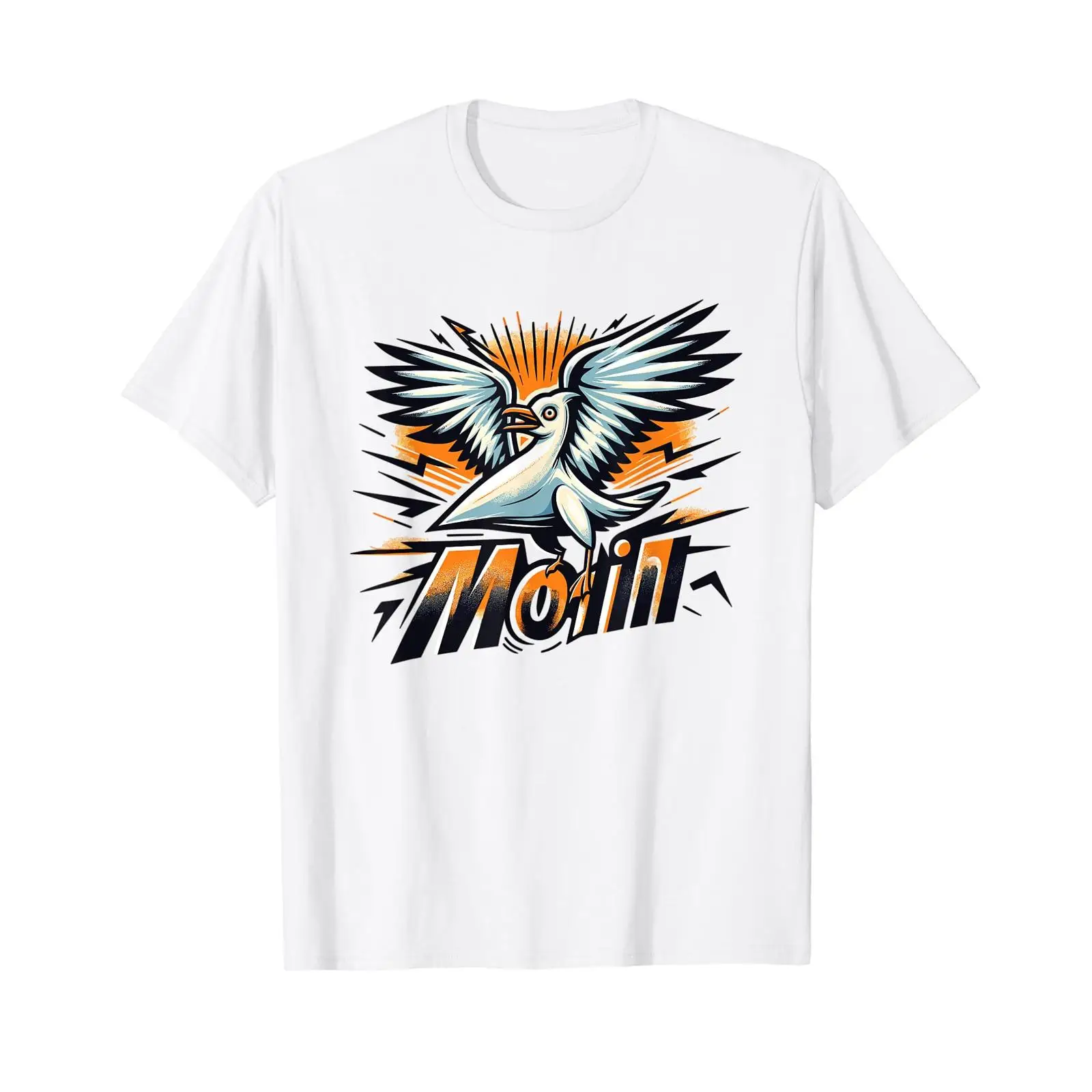 เสื้อยืด ลายคำคม Moin Seagull  - Vintage Fashion Hamburg บทวิจารณ์และราคา